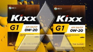 Тест моторного масла KIXX G1 0w20, SN (отработка из 2-х машин).