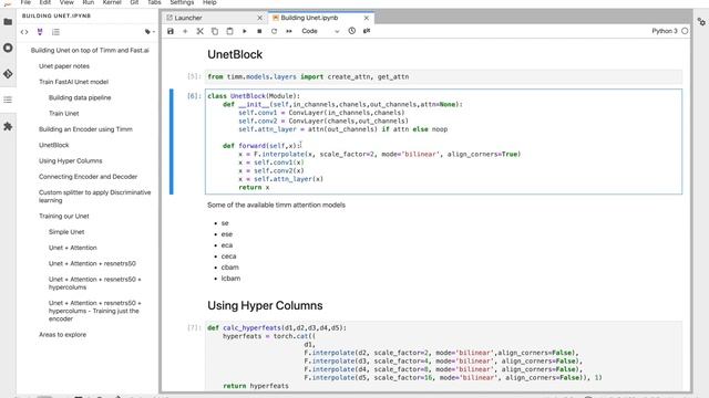 Use Fastai and Timm models to build and train U-Net models смотреть онлайн