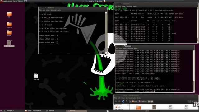 Dos attack python script wpa2\wep crack смотреть онлайн