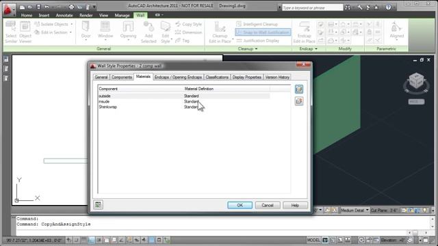 Wall Color - AutoCAD Architecture смотреть онлайн