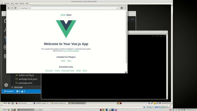 Golang - VueJS - Kubernetes - Docker - AWS [001] - Basic Vue App смотреть онлайн
