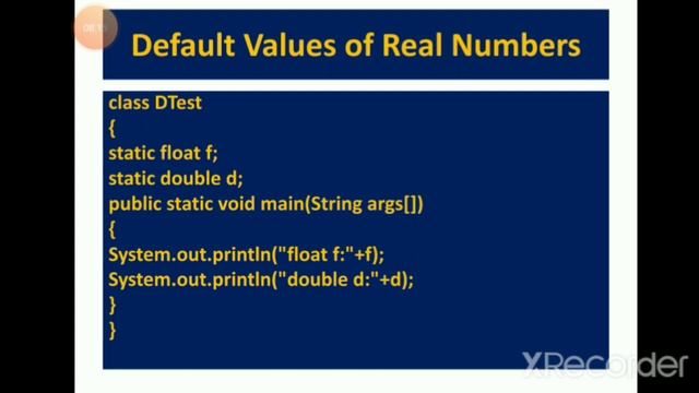 Concepts of Default Values in Java смотреть онлайн