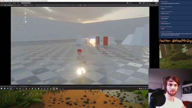 UPBGE 0.3 Making a Game with your suggestions | Part 3 - Jump & Burgers? смотреть онлайн