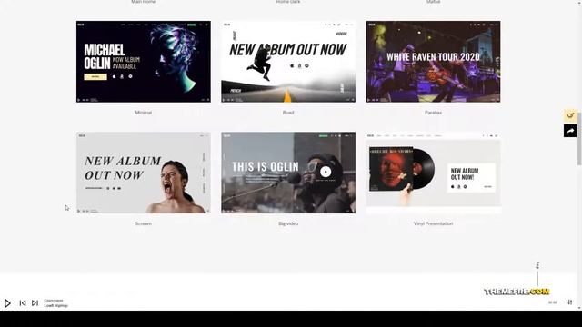 Oglin - A Clean and Simple Music WordPress Theme with AJAX Navigation dj gigs Asakura смотреть онлайн