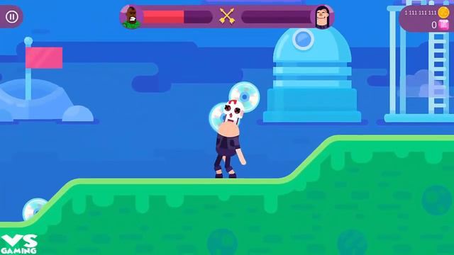 Bowmaster HACK Update 2018 : New Characters Unlocked Leonidas vs Hunger Girl - Android GamePlay HD смотреть онлайн
