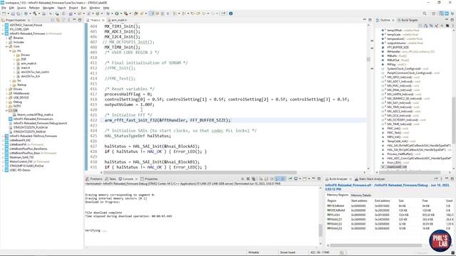 STM32 Fast Fourier Transform (CMSIS DSP FFT) - Phil's Lab #111