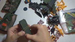 Обзор игрушек. Набор солдатиков "Боевое задание." Новая версия.