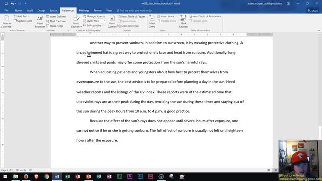 Word 2016 - Bibliography References and Citation - How to Add Insert Make a Reference in Microsoft смотреть онлайн