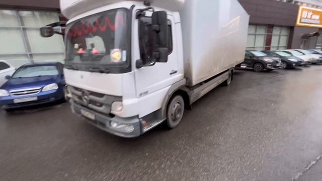 РАБОТА НА СВОЁМ ГРУЗОВИКЕ MERCEDES ATEGO В МОСКВЕ ? смотреть онлайн