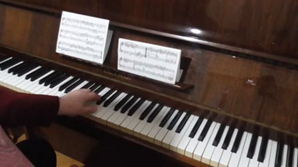 Клементи Сонатина До маж( 2-3 год обучения )