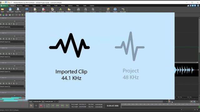 How to Set the Sample Rate | MixPad Multitrack Recording and Mixing Software Tutorial смотреть онлайн
