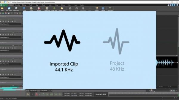 How to Set the Sample Rate | MixPad Multitrack Recording and Mixing Software Tutorial