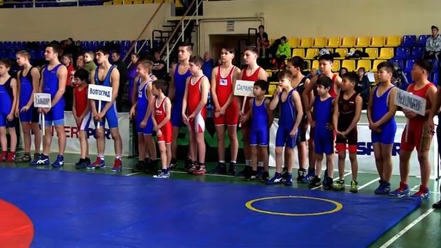 Константин Дзю открыл в Балакове турнир по греко-римской борьбе смотреть онлайн