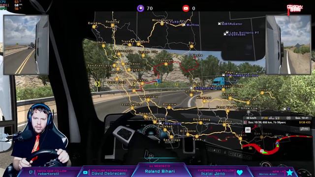 American Truck Simulator #8 смотреть онлайн