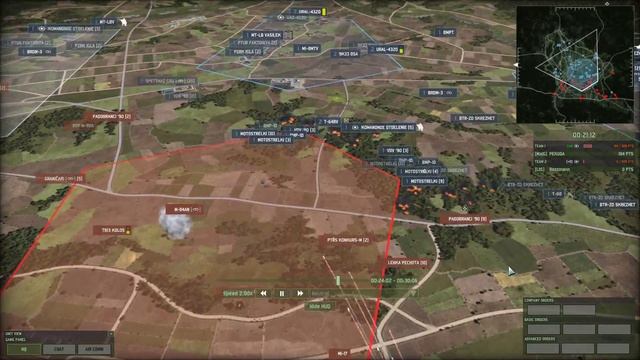Wargame: Red Dragon. Обзор игр первого "черного" турнира. смотреть онлайн