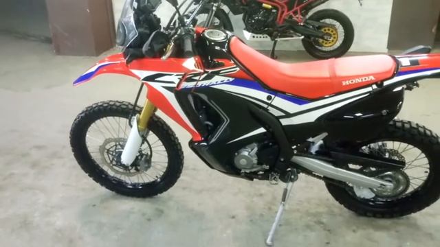 Honda CRF250L RALLY 2016г. Мотоцикл куплен на аукционе в Японии. Есть в аукционной статистике. смотреть онлайн