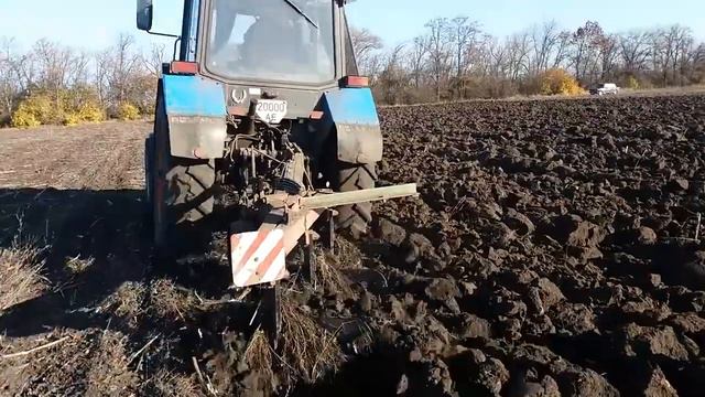 'Экстремальная вспашка подсолнуха 2017' МТЗ 892 с ПЛН 3,35 и пластмассовыми отвалами текрон смотреть онлайн