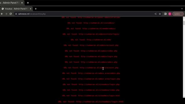 Admin Panel Finder Tool [php sofware] Vocatus 2023 смотреть онлайн