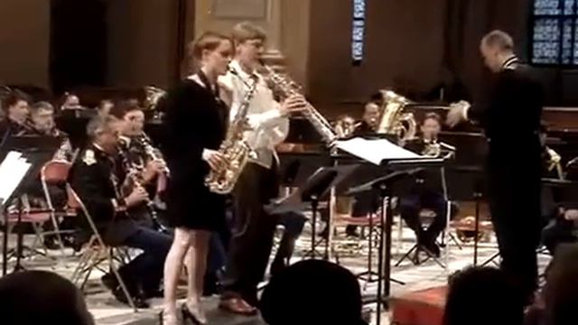 Veronika Kozhuharova and Claude Delangle - R.Gliere - Double concerto 4 e mouvement смотреть онлайн