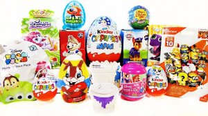 15 Киндер Сюрпризов, Unboxing Kinder Surprise TSUM TSUM Disney,Ми-ми-мишки,МИНЬОНЫ,Paw Patrol,ПОНИ