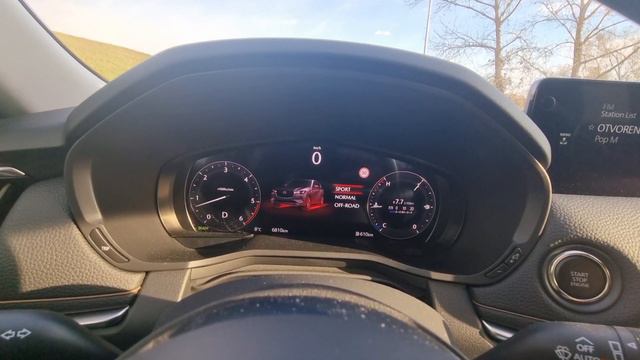 Mazda CX-60 3.3l Skyactiv-D 6cylinder - 0-100 km/h (Normal, Sport) 50-100 km/h смотреть онлайн