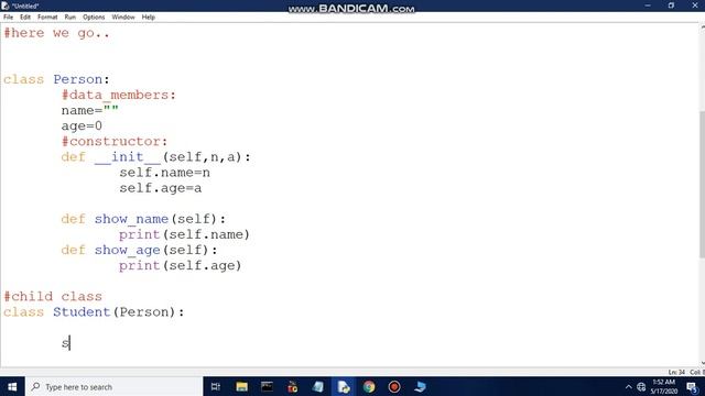 super( ) method l Python Programming ? смотреть онлайн