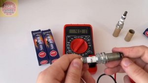 Поддельные иридиевые свечи зажигания NGK . Как проверить мультиметром свечи зажигания.