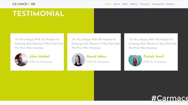 , Template Responsive 3 , HTML , CSS , java script , Bootstrap , sass , JQuery تصميم موقع متجاوب смотреть онлайн