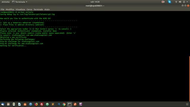 Https su NGINX con Let's Encrypt e certbot смотреть онлайн