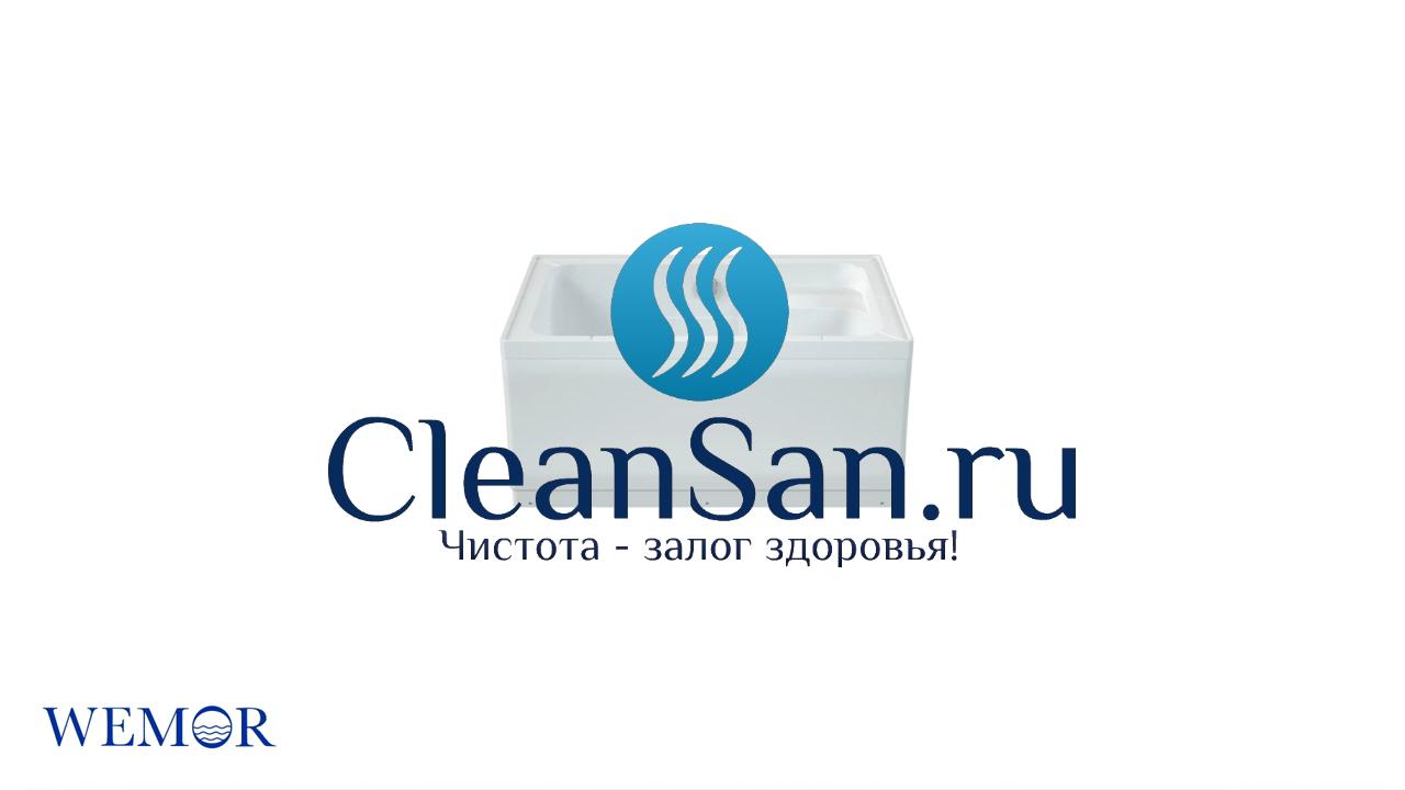 Акриловая ванна WEMOR смотреть онлайн