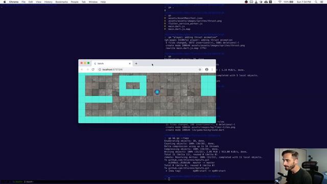 Ep9: 2D Multiplayer Flutter Game - Rendering Floor Tiles and Walls смотреть онлайн