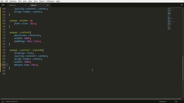 Make Modal Popup using CSS & JS смотреть онлайн