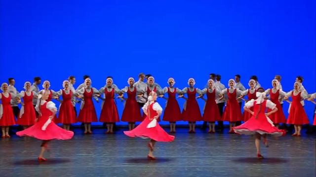 Русский танец Лето Балет Игоря Моисеева .Russian dance.Summer.Igor Moiseyev Ballet. смотреть онлайн