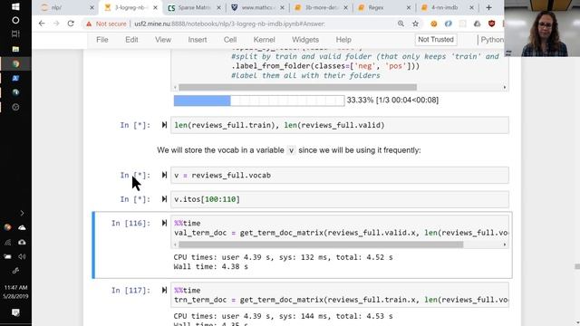 Sentiment Classification with Naive Bayes & Logistic Regression, contd. (NLP video 5) смотреть онлайн