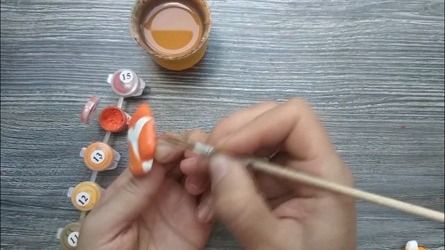 Брошь лисичка, процесс покраски смотреть онлайн