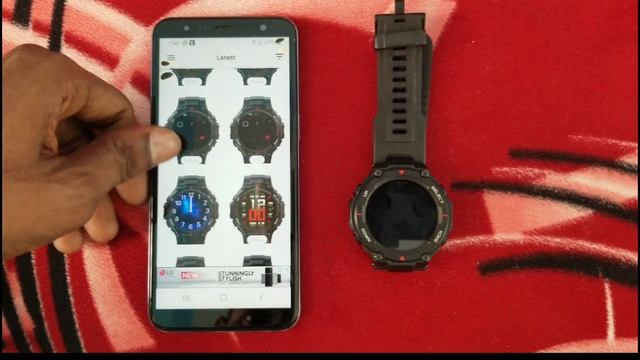 Amzfit T rex and t rex pro Custom own picture in watch faces| Amzfit t rex sie trick | Amzfit t rex смотреть онлайн
