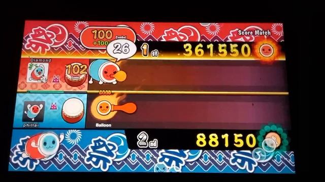 Taiko no Tatsujin - Hataraku 2000 - Impossible Balloon cleared?! смотреть онлайн