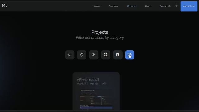 My portfolio, mobile-first responsive + light/dark theme смотреть онлайн