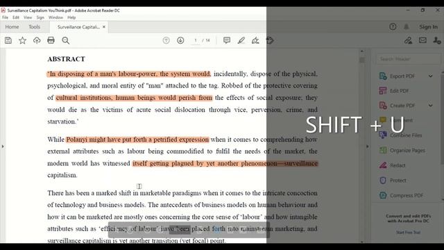 Best Way to Highlight a PDF using Adobe Acrobat PDF Reader смотреть онлайн