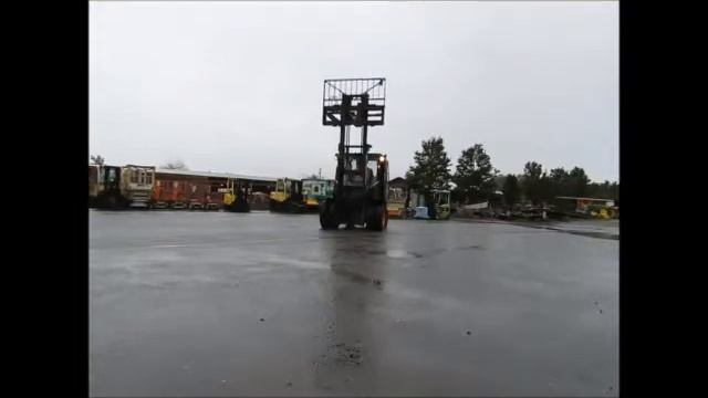 Sold! Daewoo D35S-2 8,000LB Enclosed Cab Rough Terrain Forklift bidadoo.com смотреть онлайн