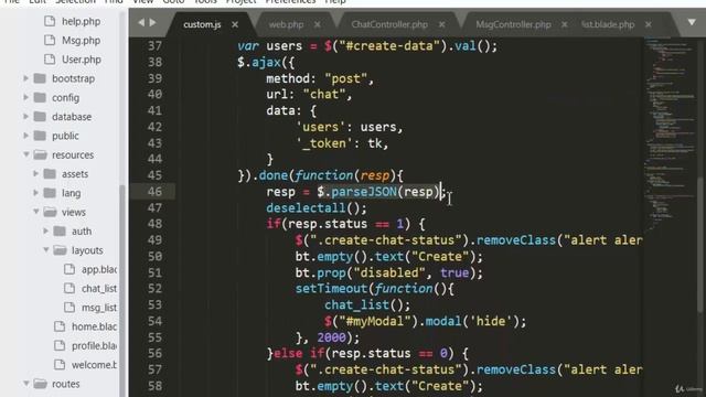 Chat Application In PHP With MySQL And JavaScript - part 15/23 смотреть онлайн