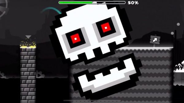 Прохождение уровня “Press Start” на 3 монеты (Geometry Dash SubZero)