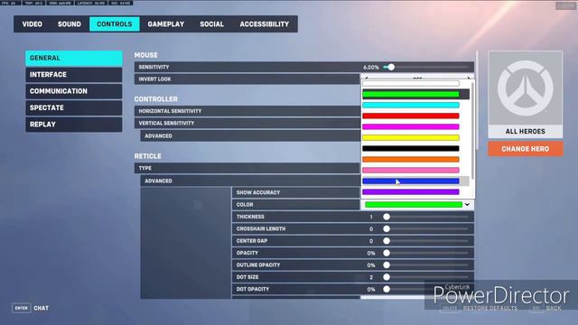 Overwatch Crosshair Tutorial смотреть онлайн