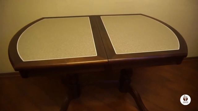 Стол с Керамогранитом Грецкий Орех смотреть онлайн