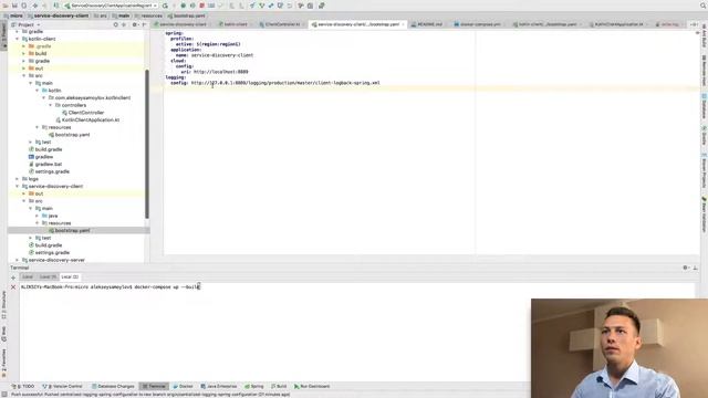 Spring Cloud Tutorial. Part 6. Centralized Logging and Configuration Server смотреть онлайн