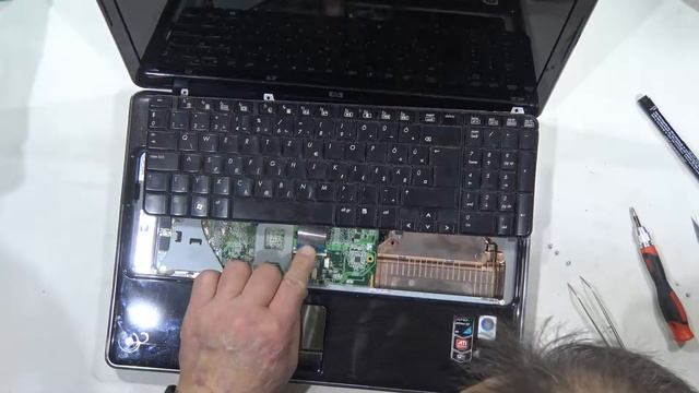 DISASSEMBLE HP PAVILION DV6 смотреть онлайн