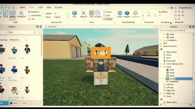 Roblox studio: How to change your models face/2019||bluepigz||No need for subscribed sets :D смотреть онлайн