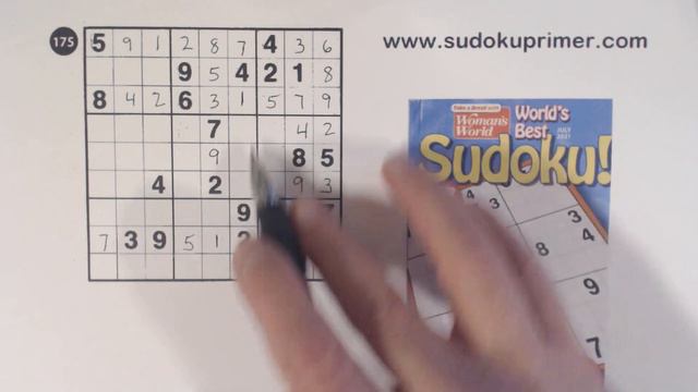 Sudoku Primer 238 - Solving a Woman's World "Challenging" sudoku Puzzle смотреть онлайн