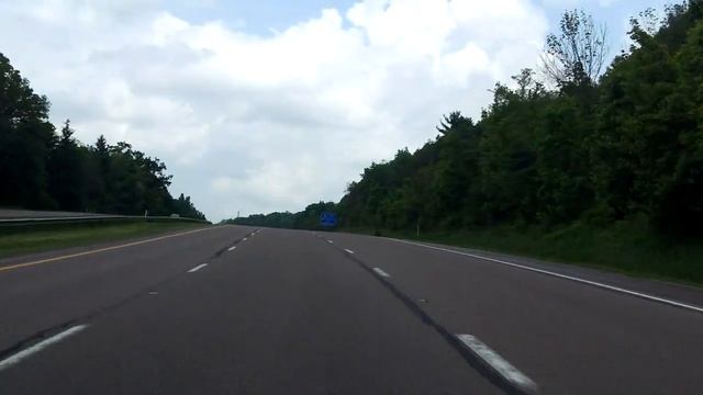 National Freeway (Interstate 68 Exits 1 to 14) eastbound смотреть онлайн