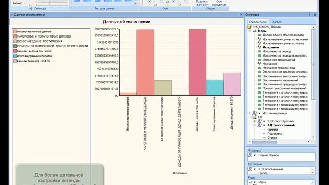 MDX Экперт - Настройка легенды диаграммы смотреть онлайн